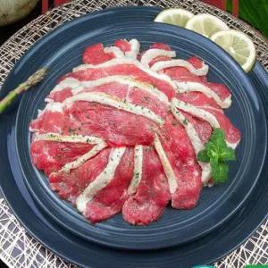 녹차먹인 무항생제 1등급 생 오리로스 500g