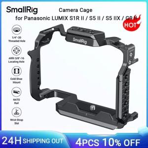 LUMIX S1R II / S5 G9 SmallRig 케이지(HawkLock 퀵 릴리스 포함) Arca-Swiss 바닥 플레이트 4902