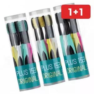 플러스153 오리지널 칫솔 10개입 색상 선택 양치세트 (1+1)