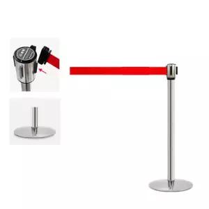 펜스 라인 유도선 안전 차단봉 간이 바리게이트 벨트