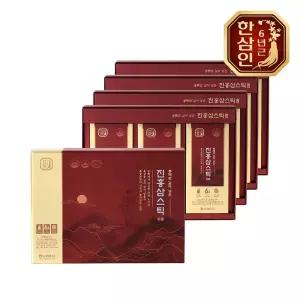 [농협홍삼] 한삼인 통째로 갈아넣은 진홍삼스틱 10g 30포 4세트+쇼핑백