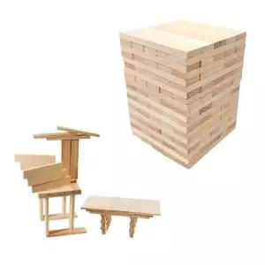 [러닝스텝] 러닝스텝 원목 카프라 100pcs 비치목 카프라(주머니) 학교 유치원 교