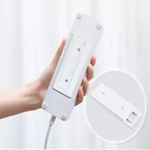 부착식 슬라이드 무타공 멀티탭 콘센트 거치 고정기 cHw3+2wox