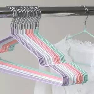 철제 방습 코팅 옷걸이 가정용 업소용 얇은옷걸이 코팅옷걸이 PVC옷걸이 튼튼한옷걸이