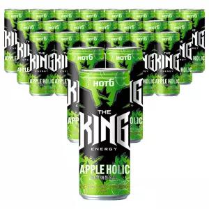 (박스)핫식스 더킹 애플홀릭 355ml 24입