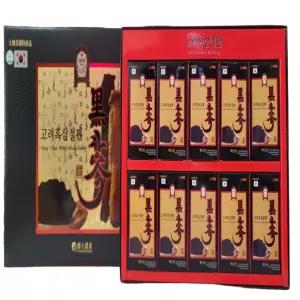 고려 흑삼 절편 금산인삼 흑홍삼 절편 홍삼 답례품+쇼핑백