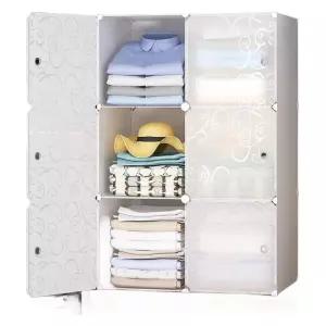 옷장 수납 공간 정리함 내부 선반 정리 파티션 수납함 공간활용