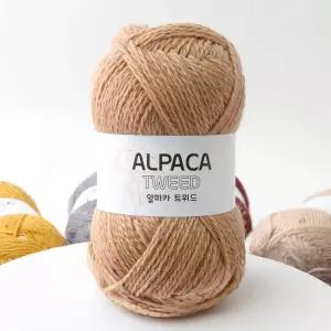 알파카 트위드 10+1/네프사 겨울실 목도리실