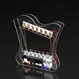 GeekLJT 전자 하프 DIY 납땜 키트 위한 스트링 교육을 7개의 납땜 학습 프로젝트 매직 키트