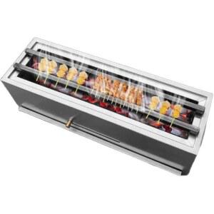 대형 숯불 그릴 꼬치 바베큐 이자카야 화덕 5미터 야끼니꾸 베이컨 닭/오리구이