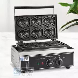 업소용 전기 붕어빵기계 잉어빵기계 도미빵 간식 미니 6구