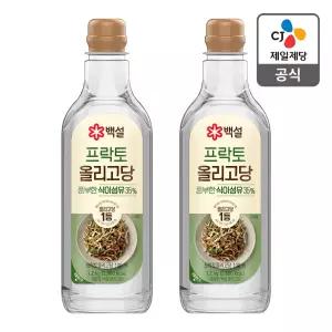 백설 프락토 올리고당 1.2kg 2개 총 2.4kg