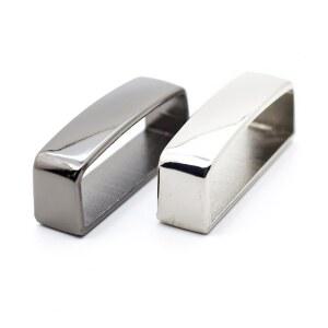 금속 벨트 키퍼 공예 스트랩 35MM 버클 교체 액세서리 모양 가죽 40MM 가방 인조