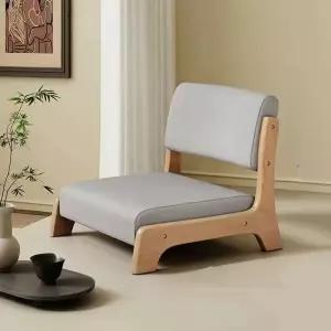 일본식 다다미 의자 좌식 원목 등받이형