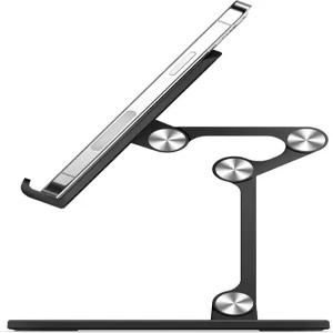 엘라고 M5 조절 가능한 휴대폰 스탠드 - 12(5.7 6.1 6.7)와 호환되며 모든 모델 스마트폰(블랙)과 호환되는