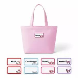 산리오 패브릭 전용 열접착 이름표 패치(마이멜로디)