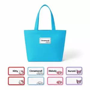 산리오 패브릭 전용 열접착 이름표 패치(시나모롤)