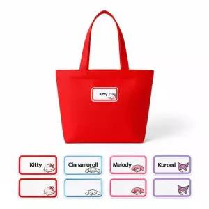 산리오 패브릭 전용 열접착 이름표 패치(헬로키티)