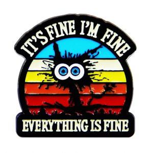 재미있는 에나멜 핀 멋진 백팩 모자 가방 재킷 코트, 참신한 독특한 귀여운 버튼 벌크 여성 및 남성 패션 주얼리 액세서리