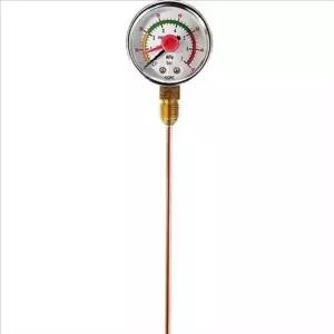 [콩심팥심]고압 냉매용 압력계 황동 질소 압력계 산업용 파이프 배관 측정