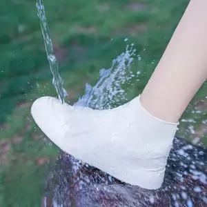 실리콘 방수 장화 신발위에 신는 덧신 논슬립 우비화 Xdc8+5AKJ