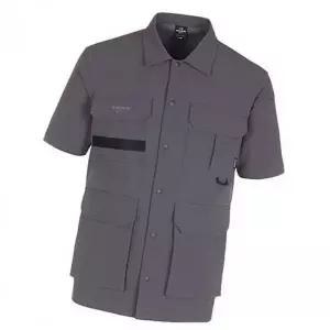[골드스마일]남성 여름 작업용 반팔 정비사 근무 셔츠 유니폼