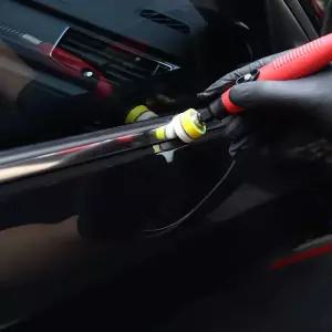 자동차 광택기 소형 유막제거 연마 폴리싱 미니 왁싱 패드 세트