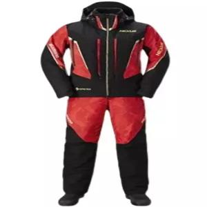 방한복 낚시복 레드 두꺼운 작업복 해상작업 방수방한복 상하의 낚시슈트