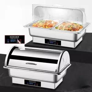 사각 차핑디쉬 워머기 중탕기 보온기 호텔 뷔페