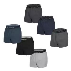 컬럼비아 남성 트렁크 3매 남자 팬티 세트 속옷 하의 부드러운 터치감 쾌적함