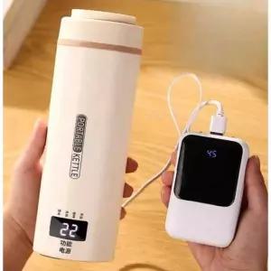 USB텀블러 차량용 라면포트 스마트 가열 사무실 전기포트