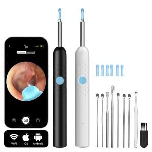 iOSAndroid 용 비주얼 무선 내시경 4.2mm HD 1080P 카메라 귀 청소 스킨 건강 체크 WiFi 검 이경 피커