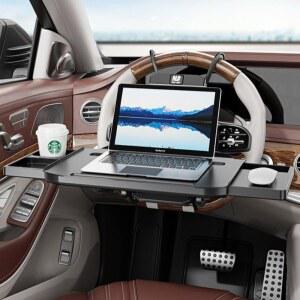 테이블 차량용 트레이 운전석 형 식탁 걸이식 소형 뒷좌석 시트 자동차핸들