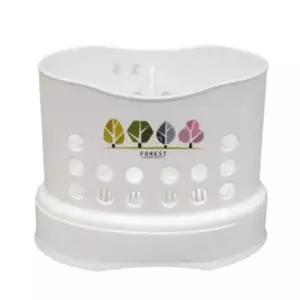 면도기 수납함 거치대 칫솔 치약 타원형 케이스 꽂이