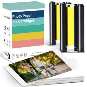 Liene Amber M100 카트리지 리필 CISS와 호환되는 4x6'' 인화지 Dhp 호환512 프린터에만 사용