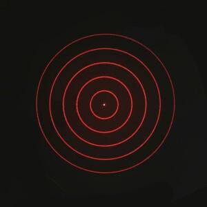 레드 5 링 DOE 초점 조절  D18x65mm 660nm 레이저 모듈 10mw 200mw 포인터 포지셔닝 용(브래킷 포함 )