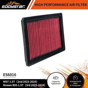 EDDYSTAR 고유량 공기 흡입 필터 MG7 Roewe RX5 자동차 새 상태  공장  ES6016