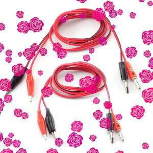 4mm 바나나 플러그와 악어 클립 전기 연결 AV 클램프  리드 코드 케이블 커넥터 멀티미터용 D1