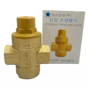 남성정밀 감압밸브 감압변 15A NRV-1 귀뚜라미 온수기 보일러 수도 부품
