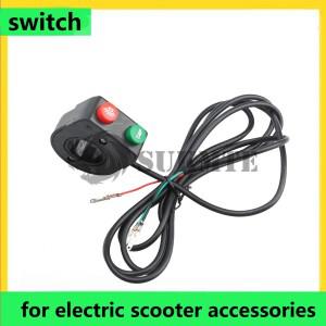 22mm 바이크 오토바이 핸들 바 스위치 전기 자전거 스쿠터 경적 회전 신호 켜기/끄기 버튼 전등 액세서리