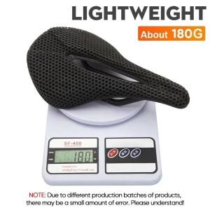 자전거 3D 인쇄 안장 초경량 카본 도로 산악 좌석 쿠션 중공 편안한 MTB