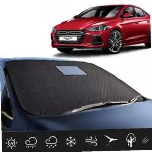 아반떼AD 전용 앞유리 햇빛 성에 가리개 발수코팅