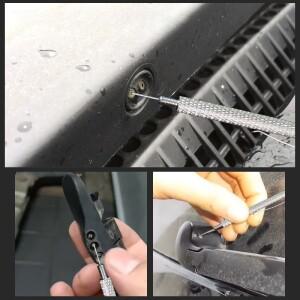 범용 윈드스크린 워셔 노즐 조절기 2-in-1 윈드실드 스프레이 제트 클리닝 니들