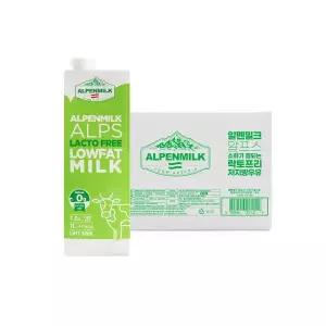 매장정품 DONGWONFNB 오스트리아 알펜밀크 락토프리 저지방 우유 1L 12입