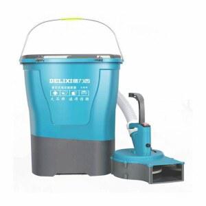 카소론 동장군 뿌리는 분말 제설제 농약 기계 입제살포기 배낭 분무기 리튬배터리