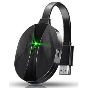 AIMIBO 2026 4K 무선 에어플레이/미라캐스트/DLNA 휴대폰/I 지원 HDMI 미러링, 동글, 5G@60HZ 어댑터, 패드/노트북에서 디스플레이 IOS/안드로이드/윈도우/맥 OS용, 스크린 WI-FI TV/모니터/프로젝터로