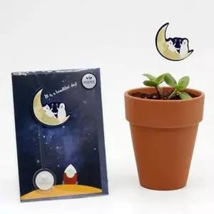 어린이 미니 해바라기 키우기 새싹 씨앗 키우기 세트 재배 화분