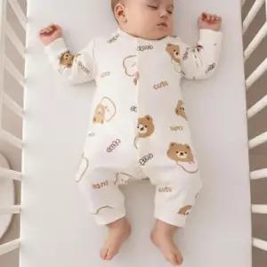 남아 여아 유아 신생아 내복 내의 실내 긴팔 우주복 WFLX541