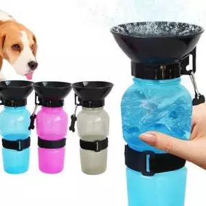 [셀러에이드]휴대용 반려동물 물통 산책용 강아지산책 물통 고양이 급수기 물병