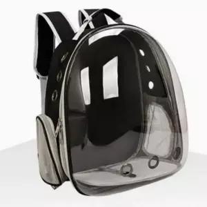 [셀러에이드]우주선 고양이 이동가방 투명 반려동물 백팩 캡슐 캐리어 외출